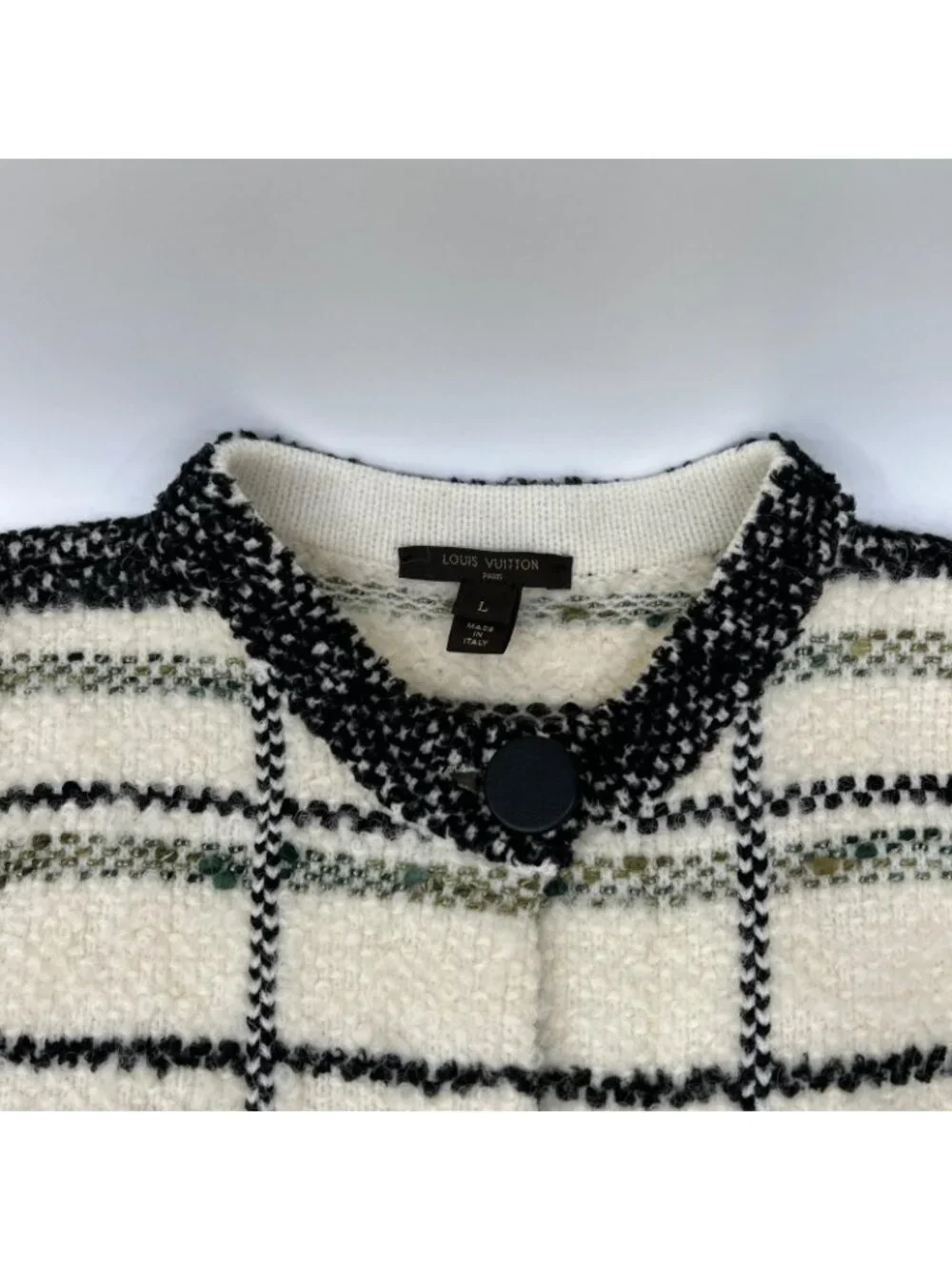 Louis Vuitton Tweed Coat